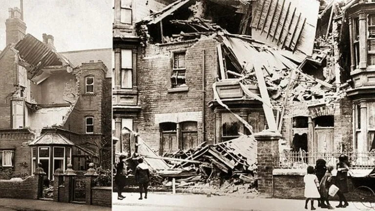 Hartlepool Bombardment aftermath WW1