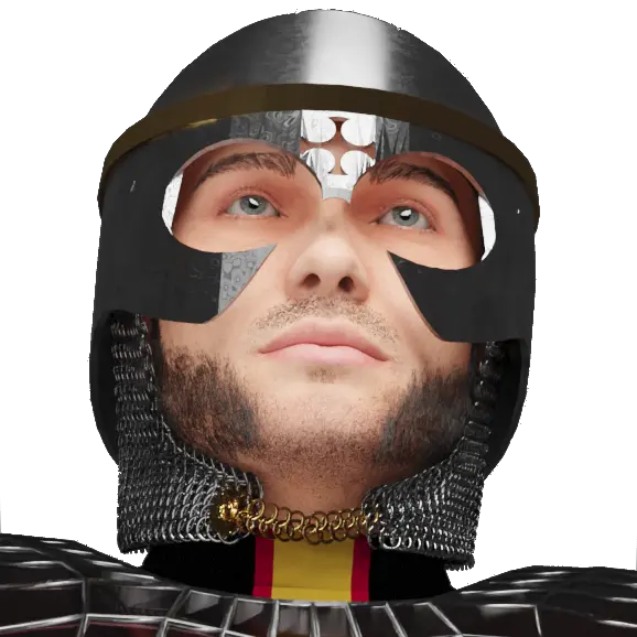 Uhtred of Bamburgh - 3D render